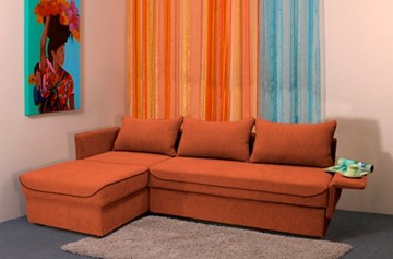 Угловой диван Премьер 225*148 см с формованными подушками в Благовещенске - предосмотр 3