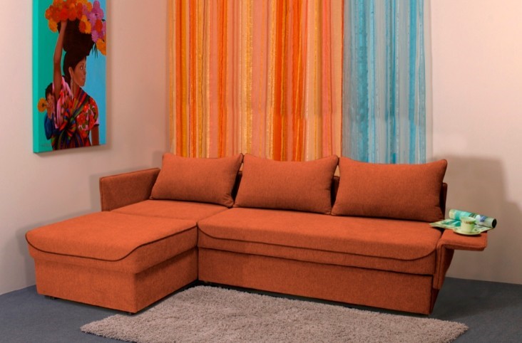 Угловой диван Премьер 225*148 см с формованными подушками в Благовещенске - изображение 3