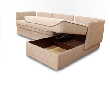 Угловой диван Премьер 225*148 см с формованными подушками в Благовещенске - предосмотр 4