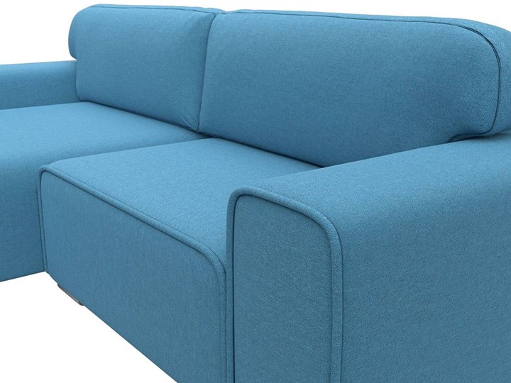 Угловой диван Лига-029, Амур голубой (Рогожка) в Благовещенске - изображение 5