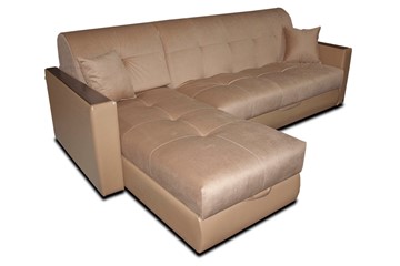 Угловой диван с оттоманкой Аккордеон-1 (сп.м. 900х2050) в Благовещенске