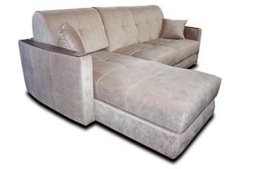 Угловой диван с оттоманкой Аккордеон-К (сп.м. 800х2050) в Благовещенске - предосмотр 3