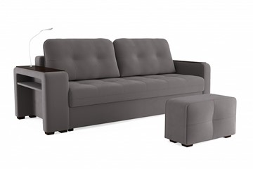 Прямой диван Smart 4(Б4-3т-Б3), Веллуто 19 в Благовещенске