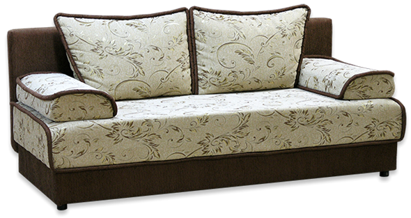 Прямой диван Лора Юность 12 БД в Благовещенске - изображение