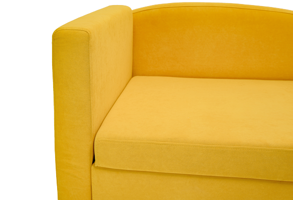 Диван-кровать левая Тедди желтый в Благовещенске - изображение 2