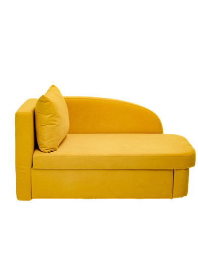 Диван-кровать левая Тедди желтый в Благовещенске - изображение 4
