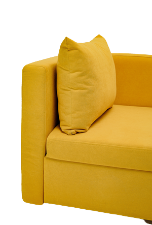 Диван-кровать левая Тедди желтый в Благовещенске - изображение 5