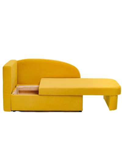 Диван-кровать левая Тедди желтый в Благовещенске - изображение 9