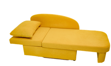 Диван-кровать левая Тедди желтый в Благовещенске - предосмотр 10