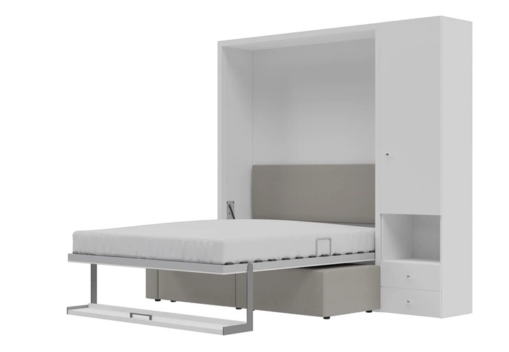 Диван Кровать-трансформер Smart (КД 1400+ШП), шкаф правый, левый подлокотник в Благовещенске - изображение 3