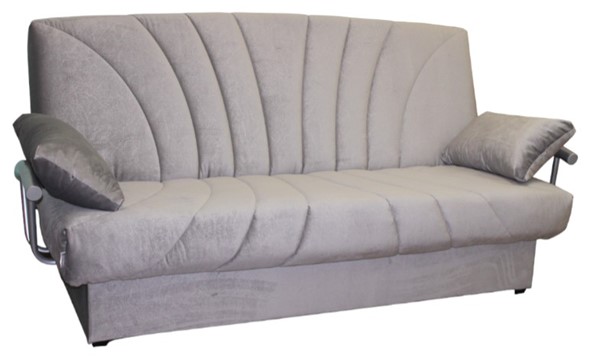 Прямой диван Рио с металлическими подлокотниками в Благовещенске - изображение