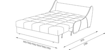 Прямой диван Токио 205 (ППУ) в Благовещенске - предосмотр 4