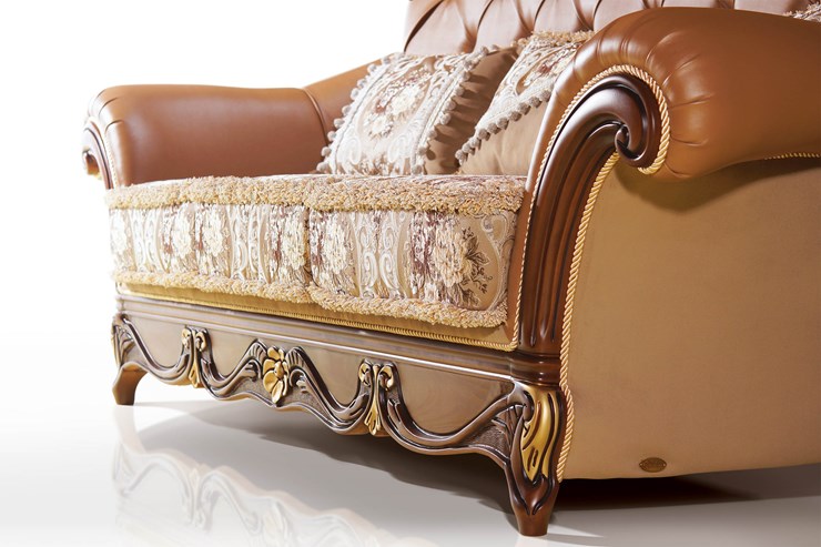 Прямой диван Милан 3-местный, Седафлекс в Благовещенске - изображение 4