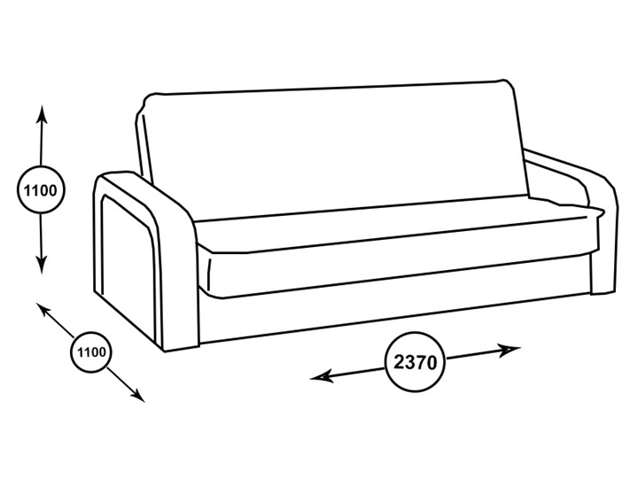 Прямой диван Бостон БД в Благовещенске - изображение 8
