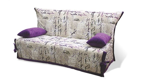 Прямой диван Аккордеон без боковин, спальное место 1200 в Благовещенске - изображение