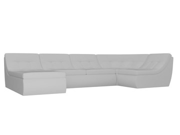 Модульный раскладной диван Холидей, Белый (экокожа) в Благовещенске