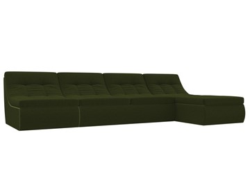 Модульный угловой диван Холидей, Зеленый (микровельвет) в Благовещенске