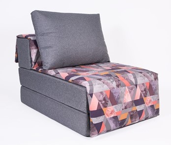 Бескаркасное кресло-кровать Харви, серый - сноу манго в Благовещенске