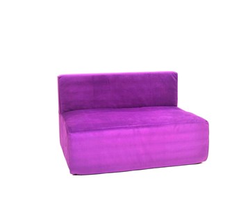 Кресло бескаркасное Тетрис 100х80х60, фиолетовое в Благовещенске