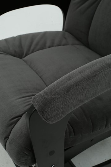 Кресло-качалка Леон маятниковая, ткань AMIGo графит 29-Т-ГР в Благовещенске - изображение 1
