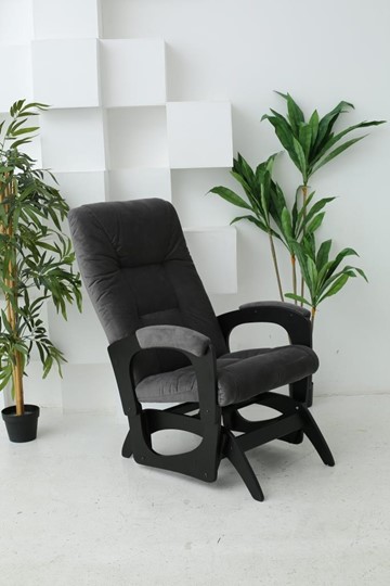 Кресло-качалка Леон маятниковая, ткань AMIGo графит 29-Т-ГР в Благовещенске - изображение 6