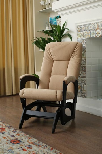 Кресло-качалка Леон маятниковая, ткань AMIGo песок 29-Т-П в Благовещенске - изображение 4