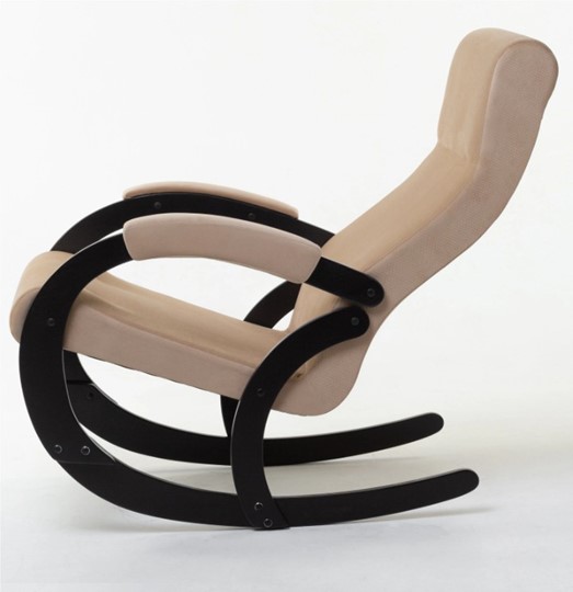 Кресло-качалка Корсика, ткань Amigo Beige 34-Т-AB в Благовещенске - изображение 1