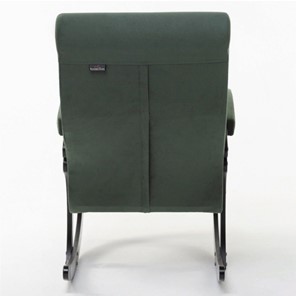 Кресло-качалка в гостиную Корсика, ткань Amigo Green 34-Т-AG в Благовещенске - предосмотр 2