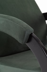 Кресло-качалка в гостиную Корсика, ткань Amigo Green 34-Т-AG в Благовещенске - предосмотр 4