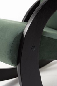 Кресло-качалка в гостиную Корсика, ткань Amigo Green 34-Т-AG в Благовещенске - предосмотр 5