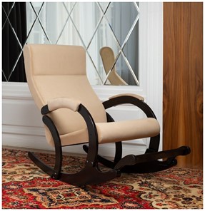 Кресло-качалка в гостиную Марсель, ткань Amigo Beige 33-Т-AB в Благовещенске - предосмотр 6