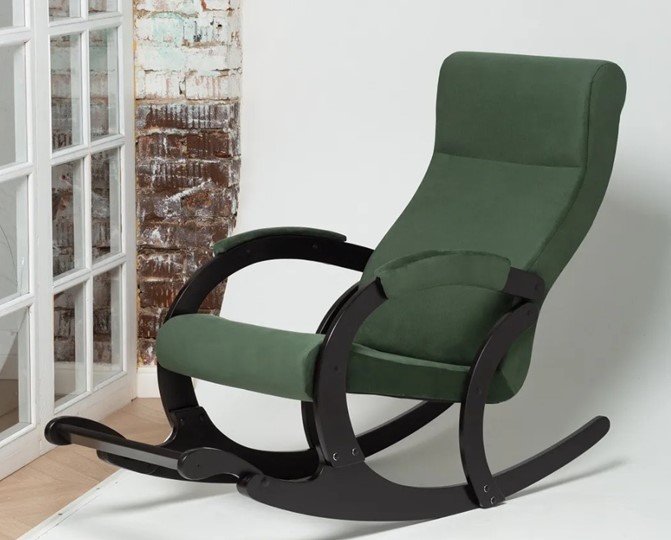 Кресло-качалка Марсель, ткань Amigo Green 33-Т-AG в Благовещенске - изображение 3