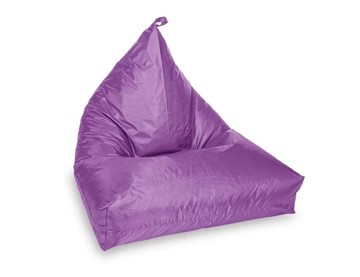 Кресло-мешок КлассМебель Пирамида, фиолетовый в Благовещенске