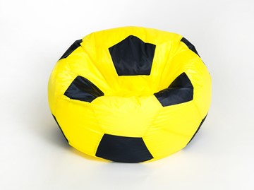 Кресло-мешок Мяч большой, желто-черный в Благовещенске