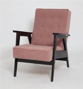 Кресло Ретро (венге / RS 12 - розовый) в Благовещенске