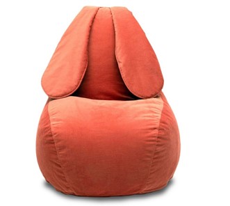 Кресло Зайка (длинные уши), оранжевый в Благовещенске
