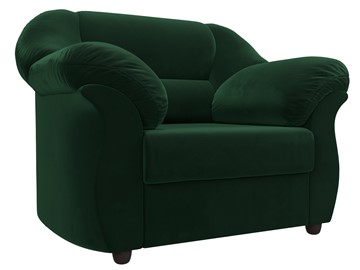Кресло для отдыха Карнелла, Зеленый (велюр) в Благовещенске