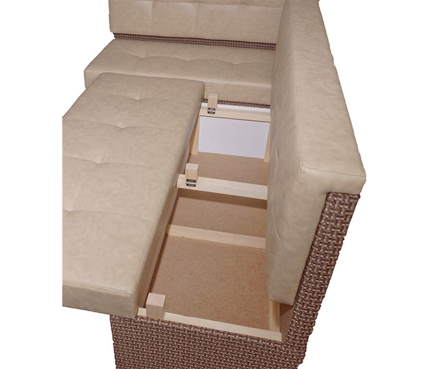 Кухонный угловой диван Нео КМ3 с механизмом 2000х1460 в Благовещенске - изображение 8