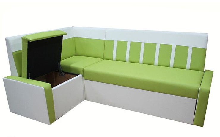 Угловой кухонный диван Квадро 2 со спальным местом в Благовещенске - изображение 1