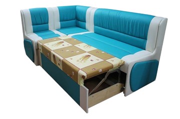 Угловой кухонный диван Квадро 4 со спальным местом в Благовещенске - предосмотр 2