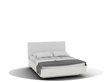 Кровать в спальню Alpina, Alp-Кр-01.1(1400), сосна Санторини в Благовещенске