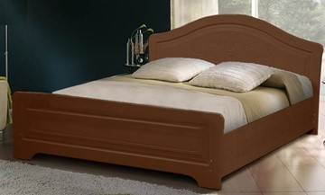 Кровать в спальню Ивушка-5 2000х1800, цвет Итальянский орех в Благовещенске