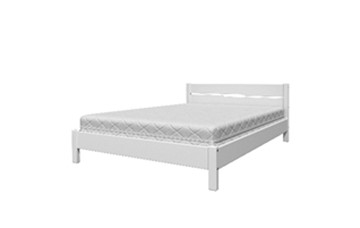 Кровать двуспальная Вероника-5 (Белый Античный) 160х200 в Благовещенске