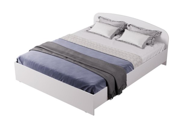 Кровать спальная Б 1600, Белый в Благовещенске - изображение