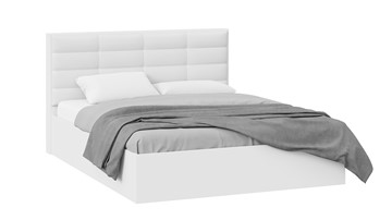 Двуспальная кровать с подъемным механизмом Агата тип 1 (Белый) в Благовещенске