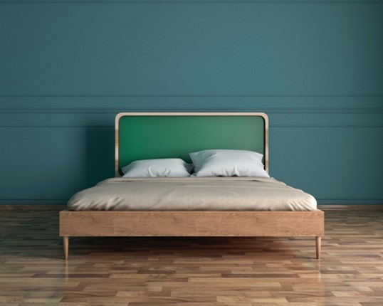 Спальная кровать Ellipse 160*200 (EL16G) в Благовещенске - изображение