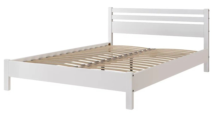 Кровать Милена (Белый античный) 120х200 в Благовещенске - изображение 1