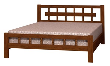 Двуспальная кровать Натали-5 (Орех) 160х200 в Благовещенске - предосмотр