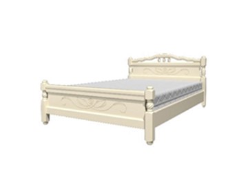 Спальная кровать Карина-5 (Слоновая кость) 90х200 в Благовещенске