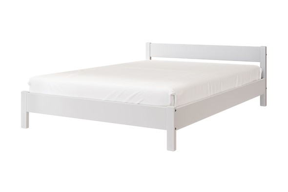 Спальная кровать Эби (Белый античный) 90х200 в Благовещенске - изображение
